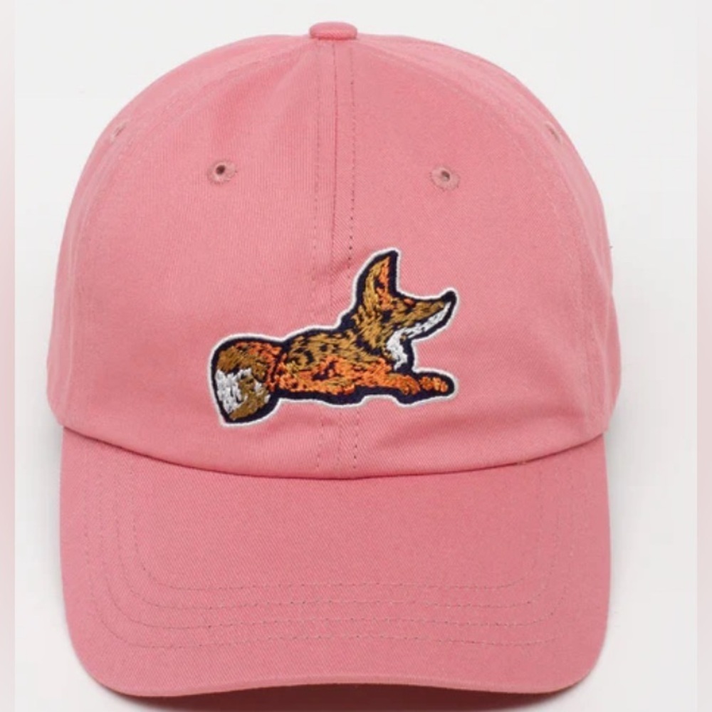 AKOO Twill Snobby Logo Baseball Cap Pink One Size NWT